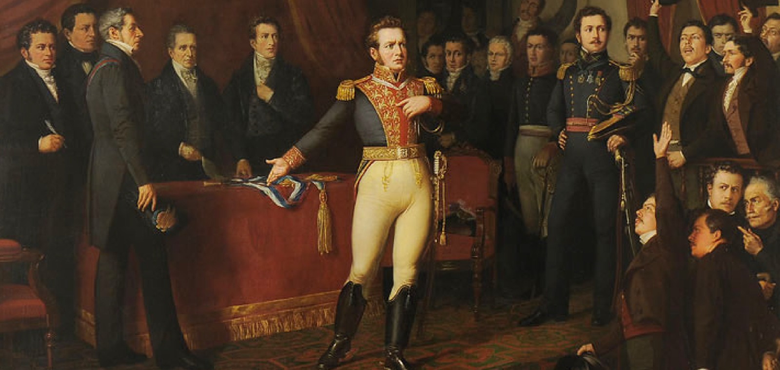 Homenaje al Padre de la Patria, Bernardo O’Higgins Riquelme.