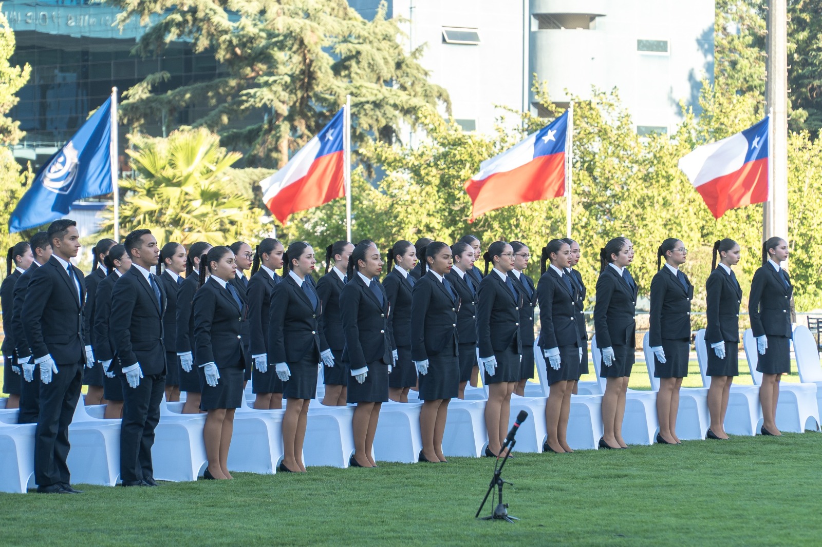 Ceremonia de egreso de oficiales de la Policía de Investigaciones