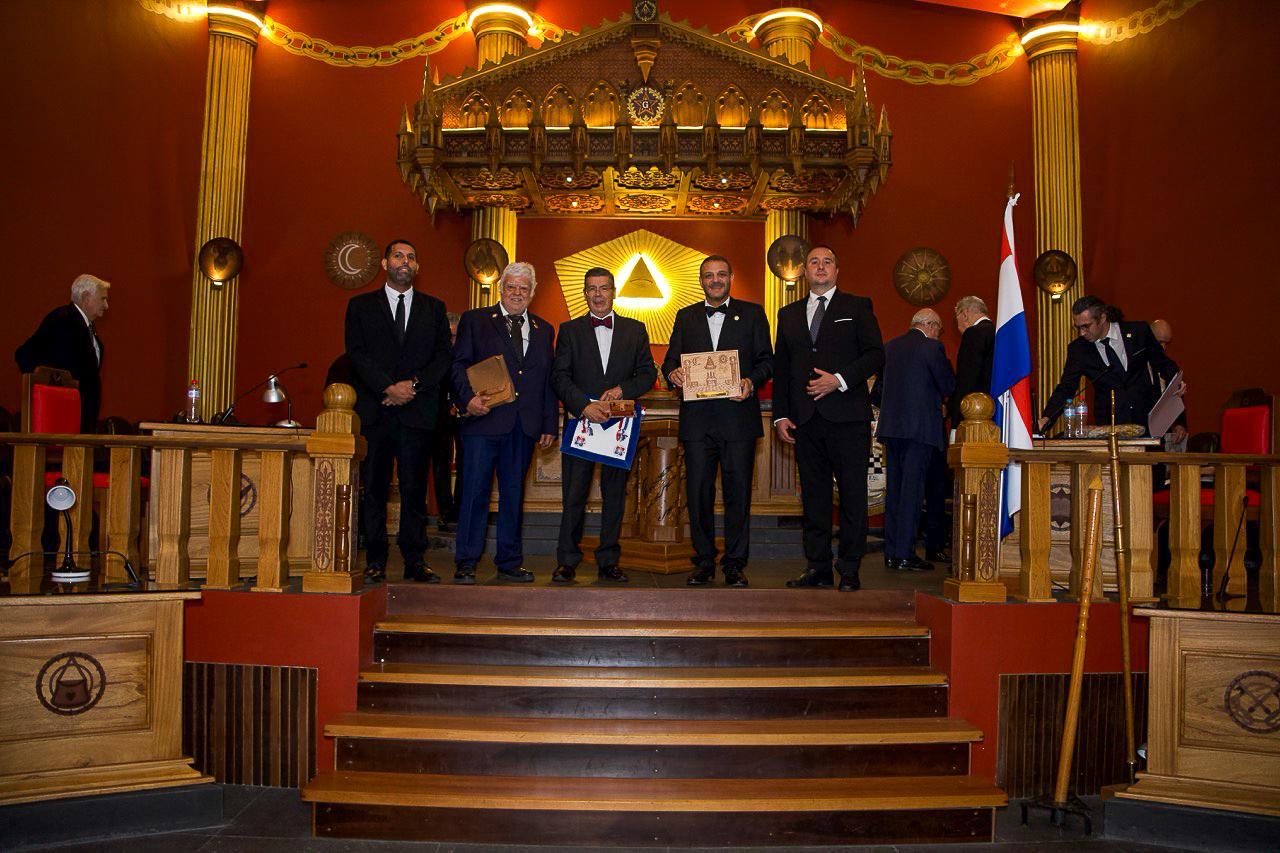 Masonería paraguaya vive histórico fin de semana con instalación del Gran Maestro