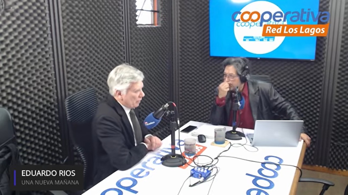 Gran Maestro Juan Eduardo Urrutia en Radio Cooperativa Red Los Lagos